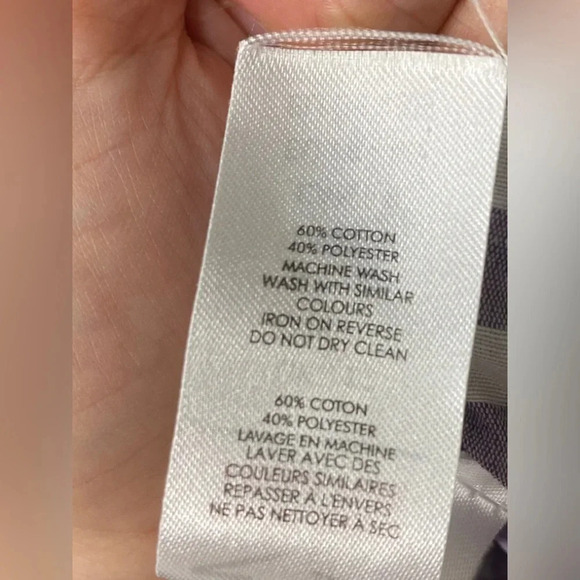 Nasty Gal Collection Purple Gingham Wide Leg Pants - Picture 5 of 7